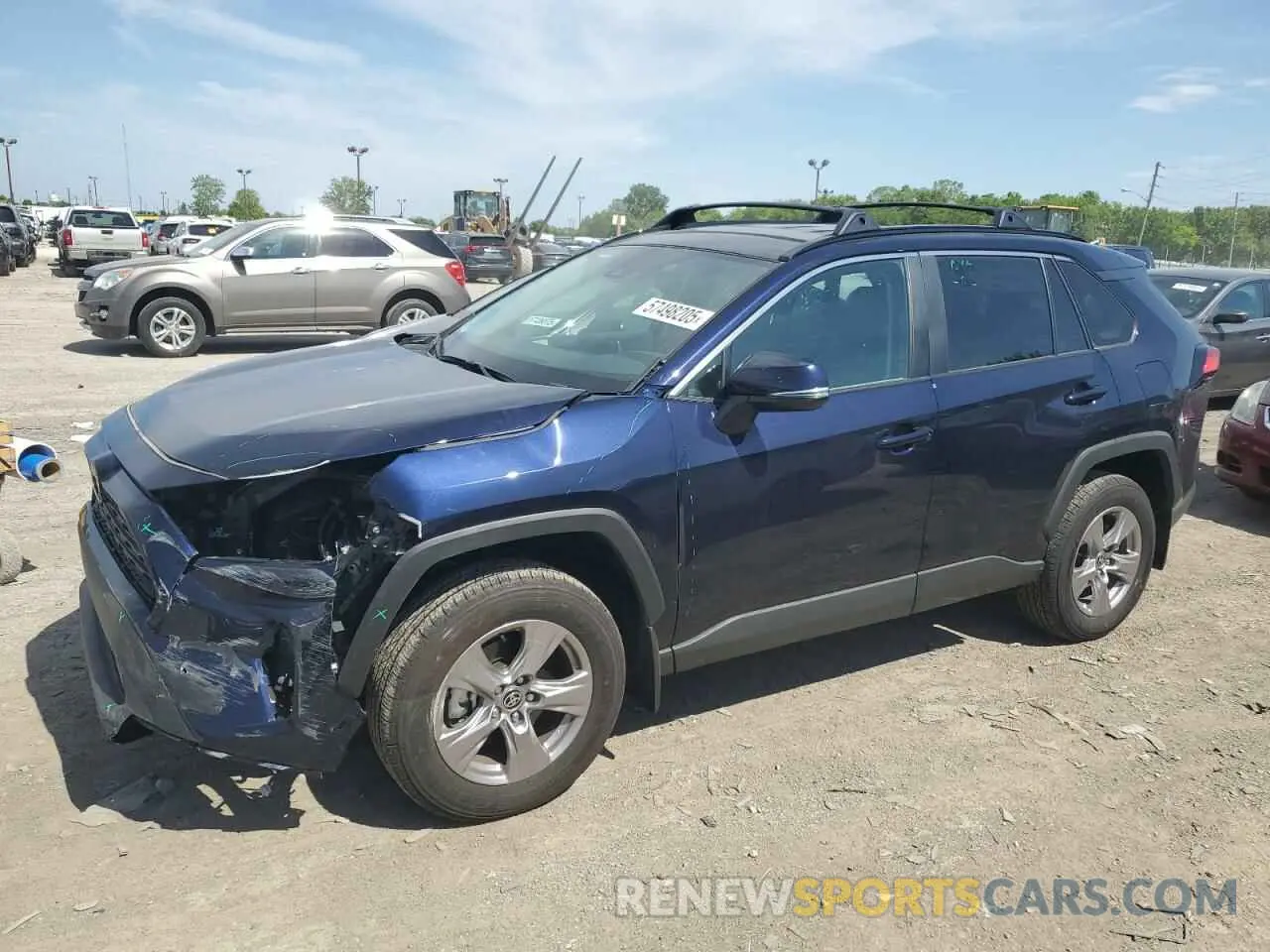 1 Photograph of a damaged car 2T3P1RFV9RW476193 TOYOTA RAV4 2024