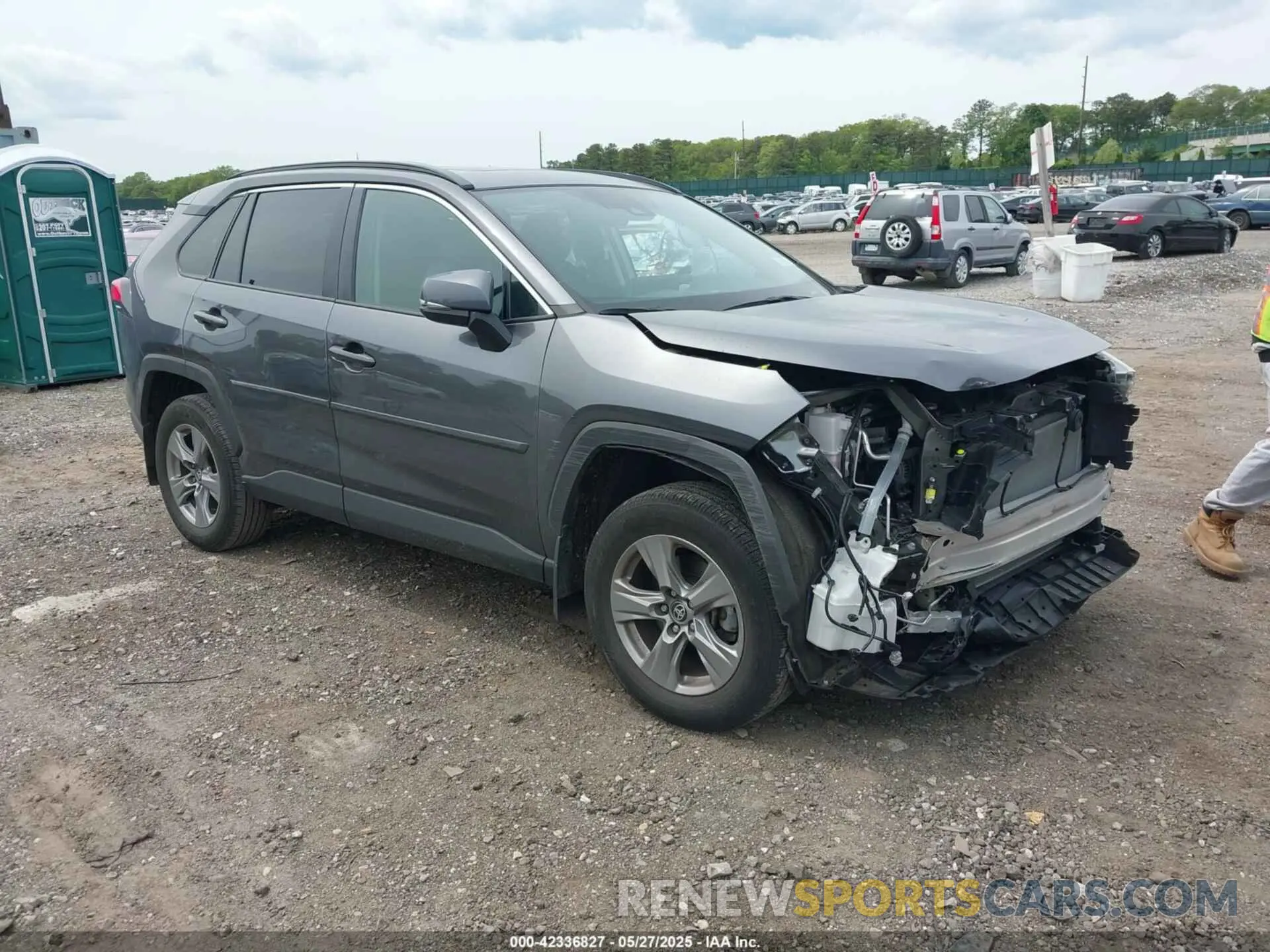 1 Photograph of a damaged car 2T3P1RFVXRC398427 TOYOTA RAV4 2024
