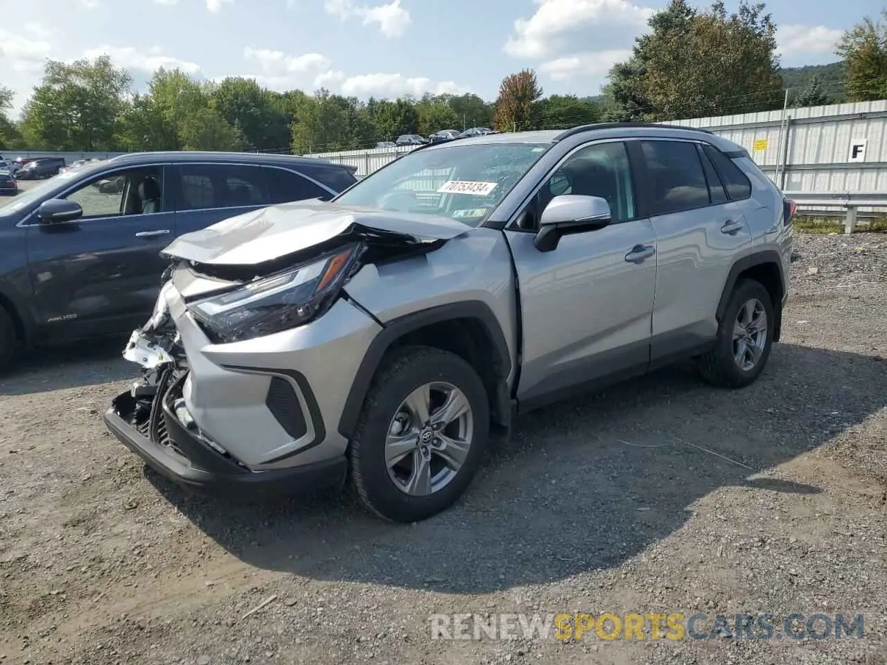 1 Photograph of a damaged car 2T3P1RFVXRC408051 TOYOTA RAV4 2024