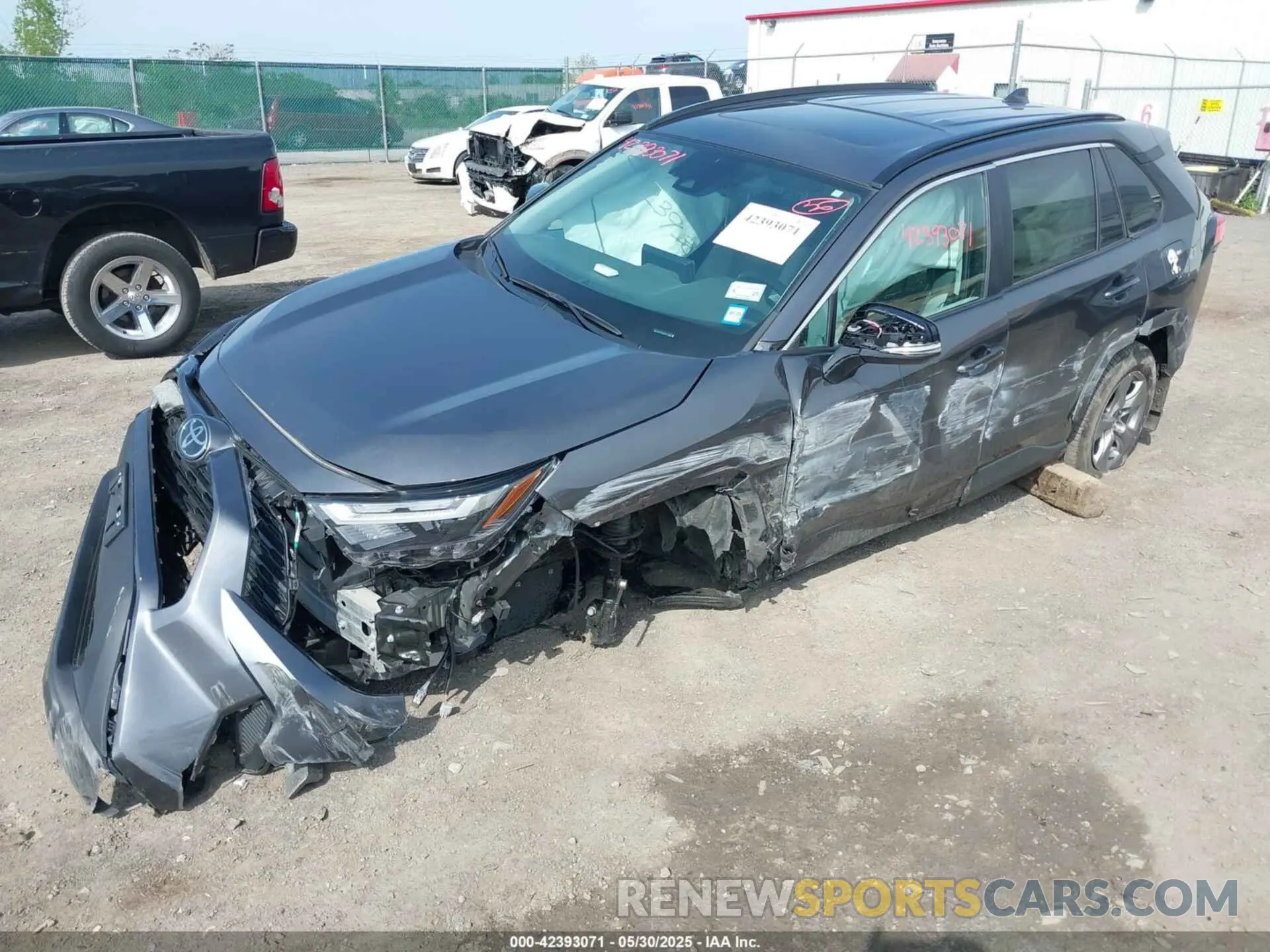 2 Photograph of a damaged car 2T3P1RFVXRC442667 TOYOTA RAV4 2024
