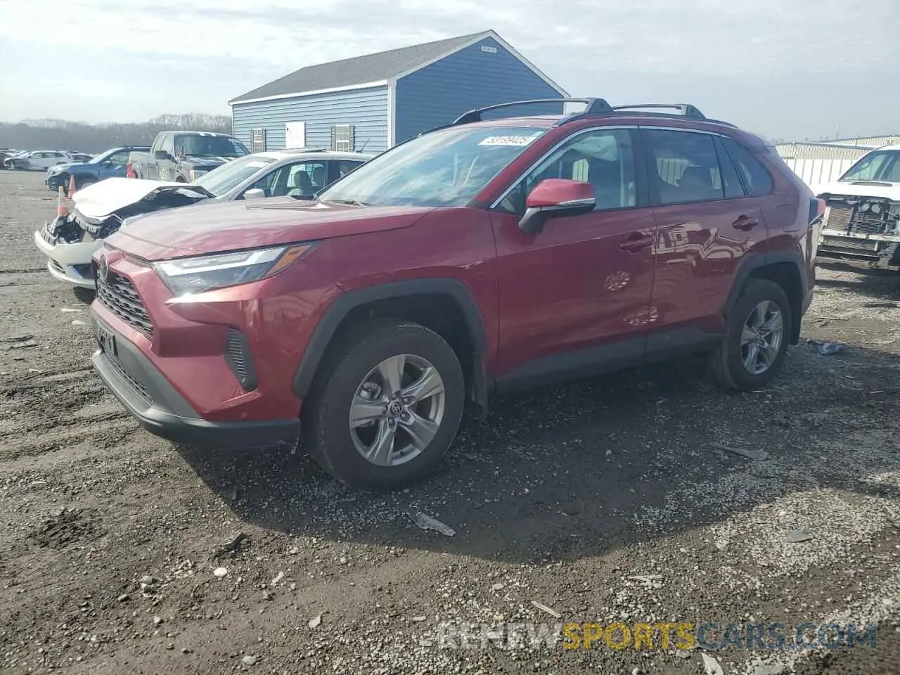 1 Photograph of a damaged car 2T3P1RFVXRW466952 TOYOTA RAV4 2024