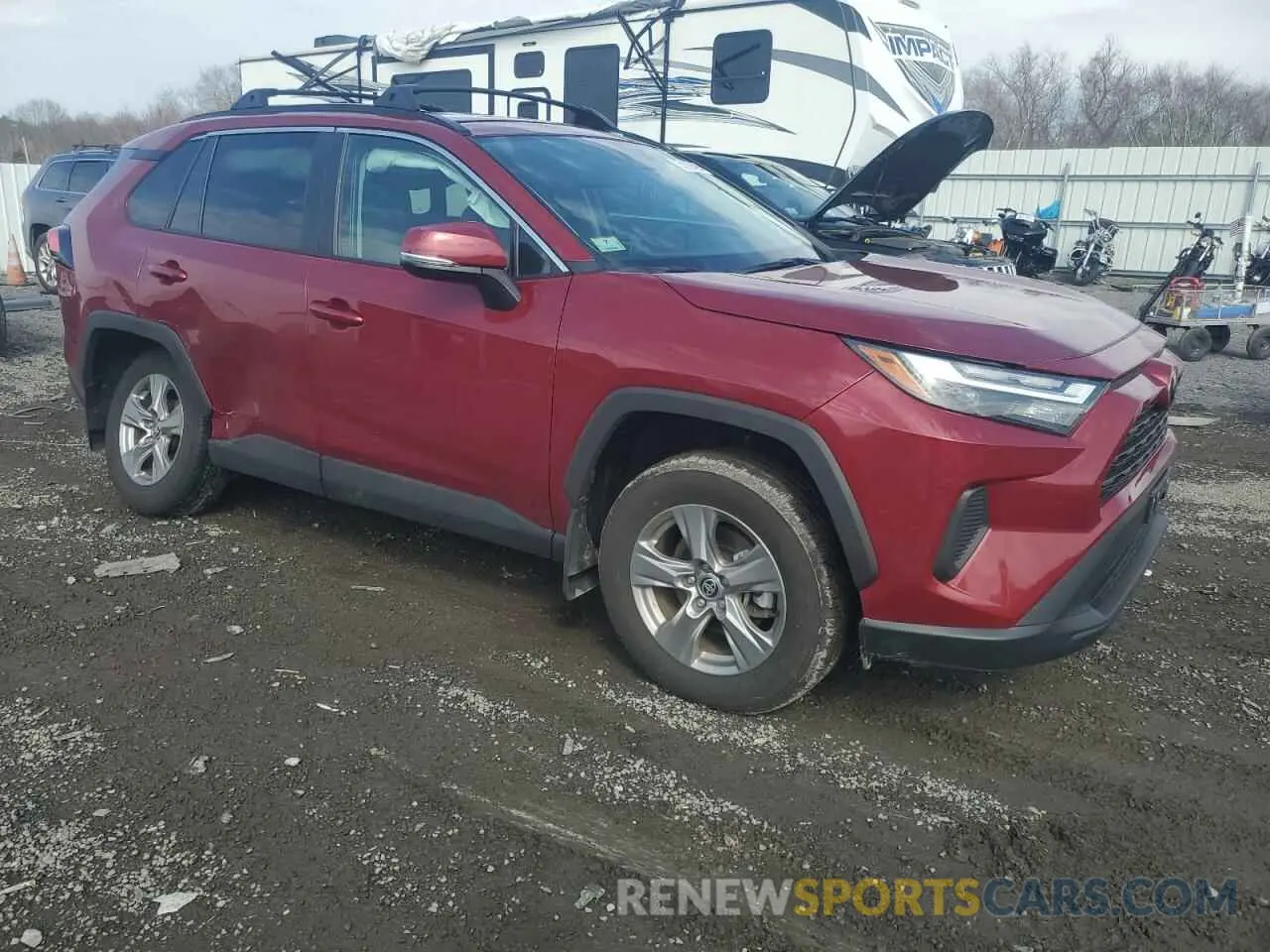 4 Photograph of a damaged car 2T3P1RFVXRW466952 TOYOTA RAV4 2024