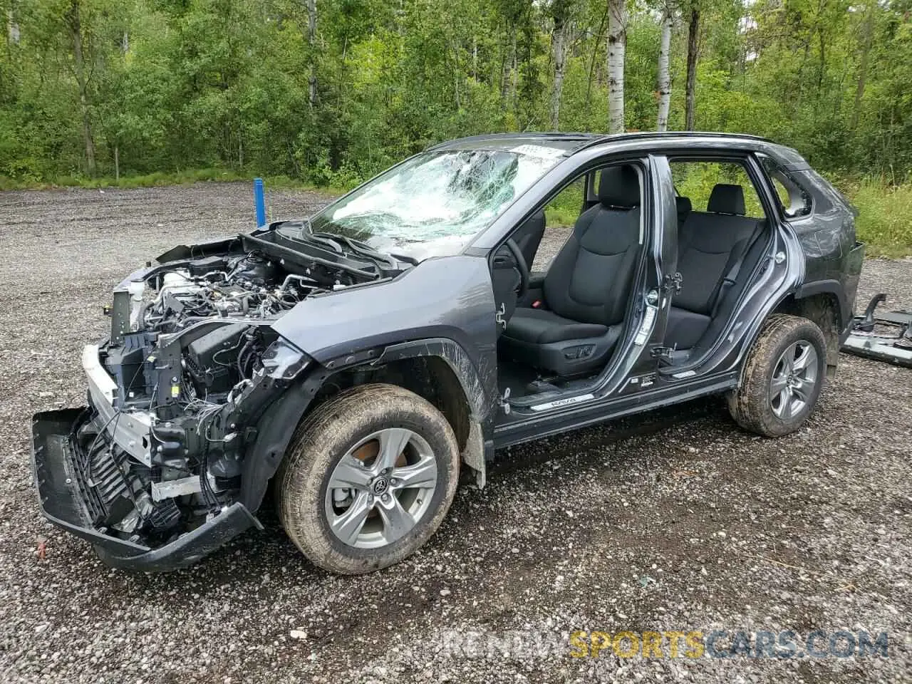 1 Photograph of a damaged car 2T3R1RFV9RC417817 TOYOTA RAV4 2024
