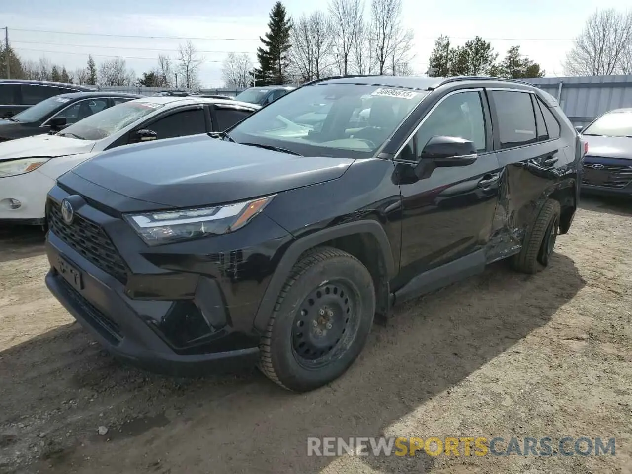 1 Photograph of a damaged car 2T3RWRFV0RW192087 TOYOTA RAV4 2024