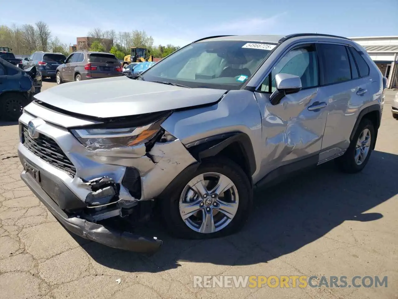 1 Photograph of a damaged car 2T3RWRFV1RW205350 TOYOTA RAV4 2024