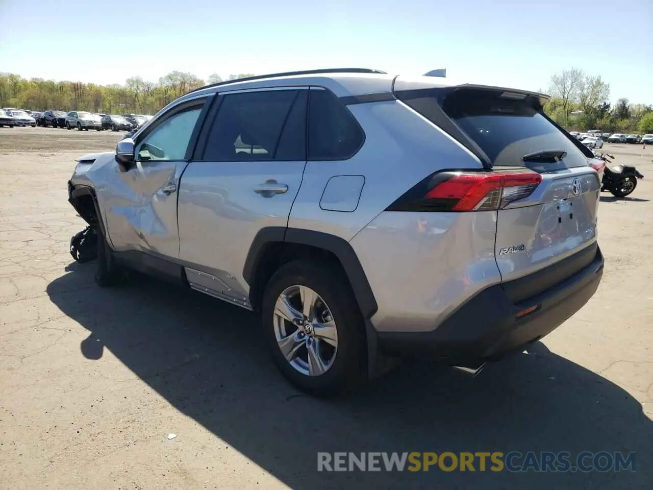 2 Photograph of a damaged car 2T3RWRFV1RW205350 TOYOTA RAV4 2024
