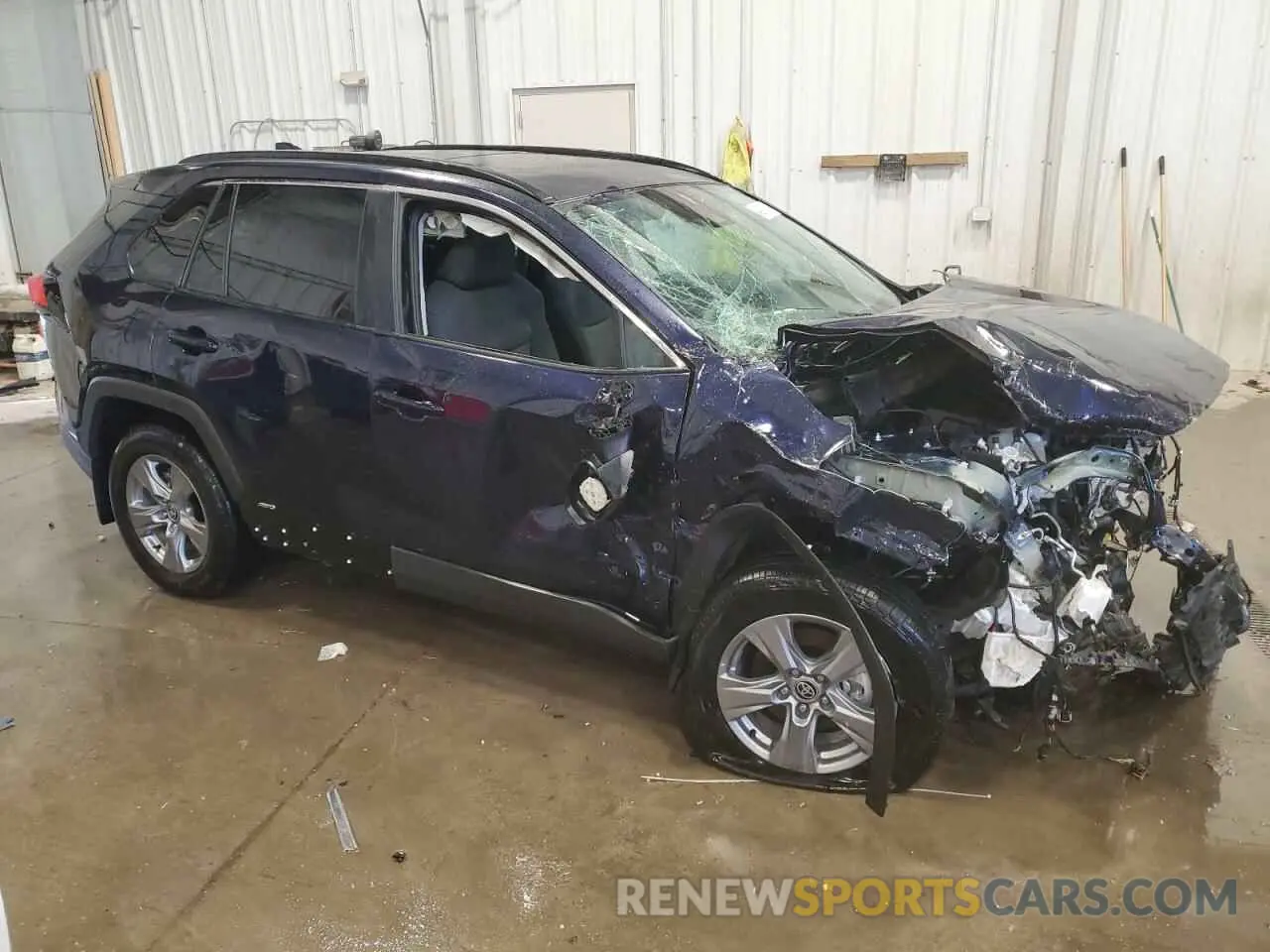 4 Photograph of a damaged car 2T3RWRFV1RW238705 TOYOTA RAV4 2024