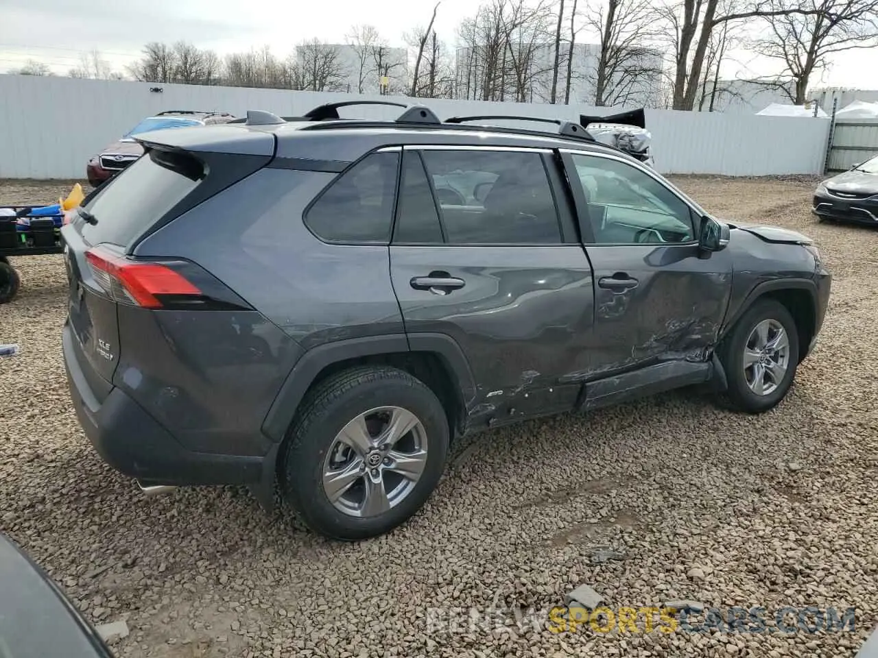3 Photograph of a damaged car 2T3RWRFV2RW250717 TOYOTA RAV4 2024