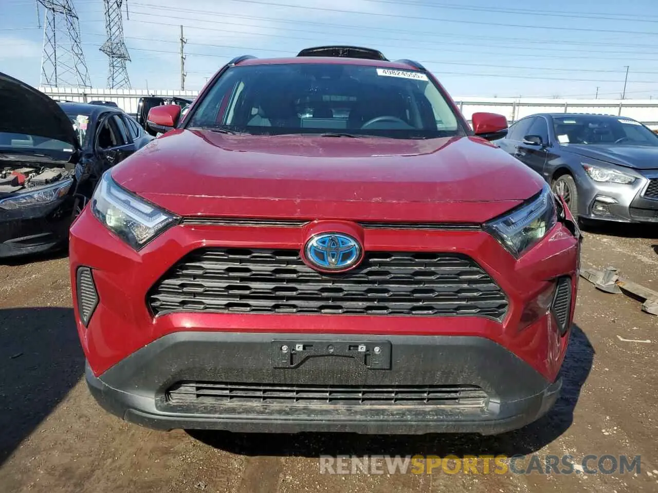5 Photograph of a damaged car 2T3RWRFV3RW232744 TOYOTA RAV4 2024