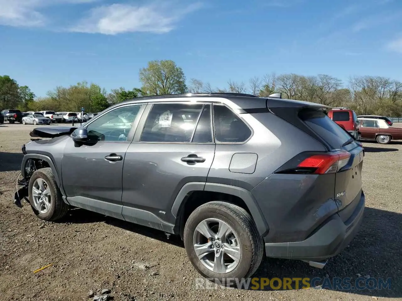 2 Photograph of a damaged car 2T3RWRFV4RW214852 TOYOTA RAV4 2024