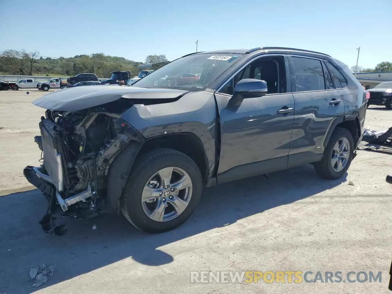 1 Photograph of a damaged car 2T3RWRFV4RW225933 TOYOTA RAV4 2024