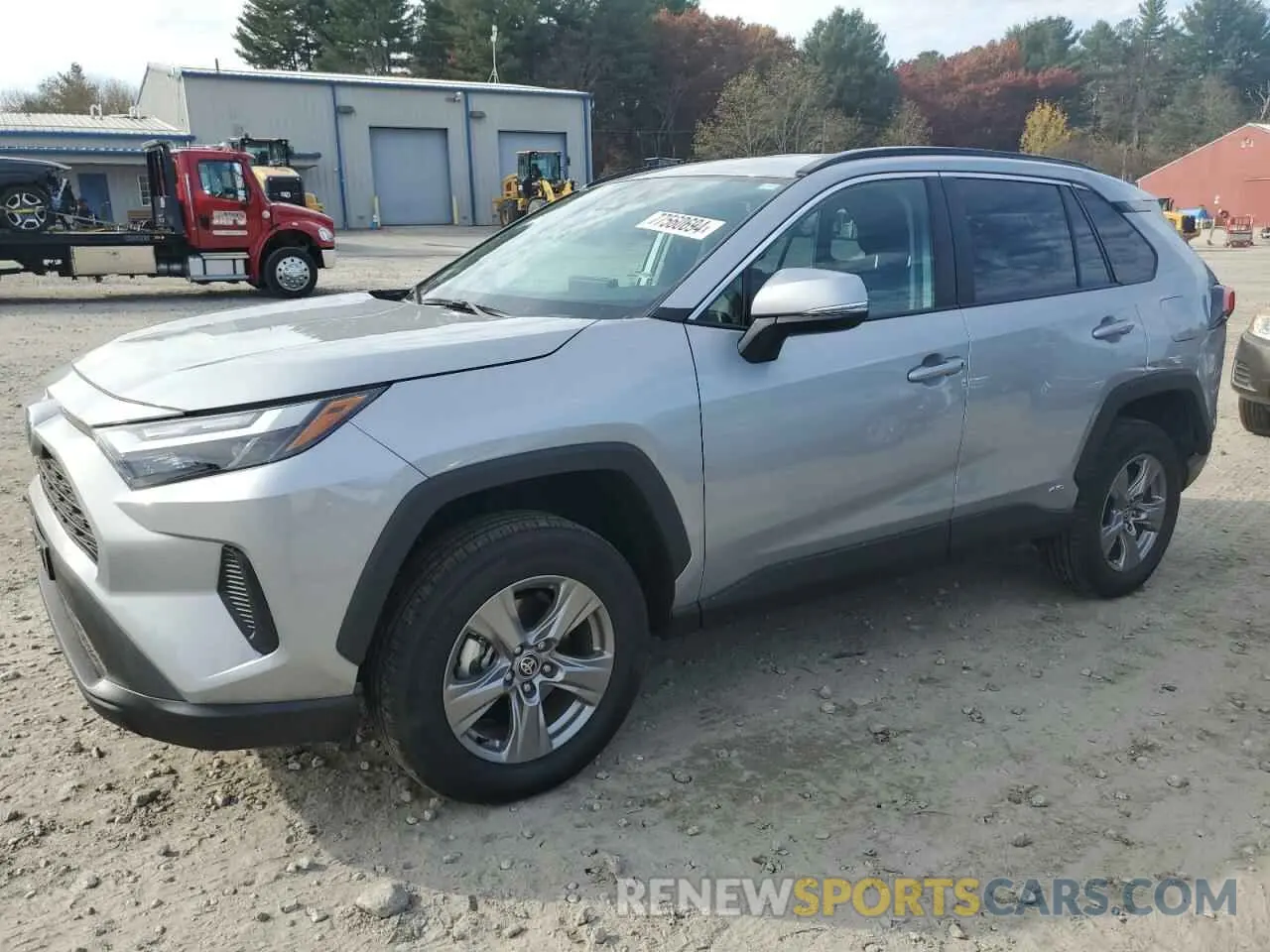 1 Photograph of a damaged car 2T3RWRFV7RW201464 TOYOTA RAV4 2024