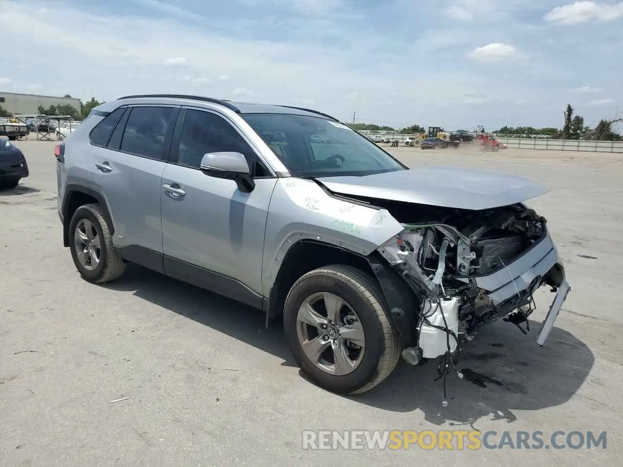 4 Photograph of a damaged car 2T3RWRFV7RW246887 TOYOTA RAV4 2024