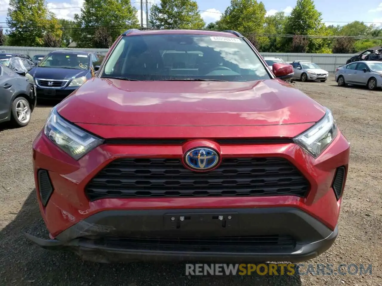 5 Photograph of a damaged car 2T3RWRFV8RW202638 TOYOTA RAV4 2024