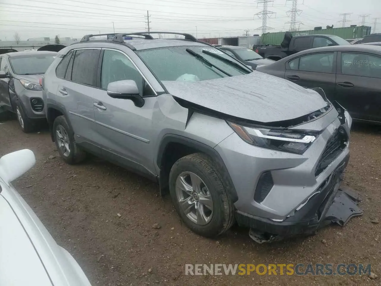 4 Photograph of a damaged car 2T3RWRFV8RW203739 TOYOTA RAV4 2024
