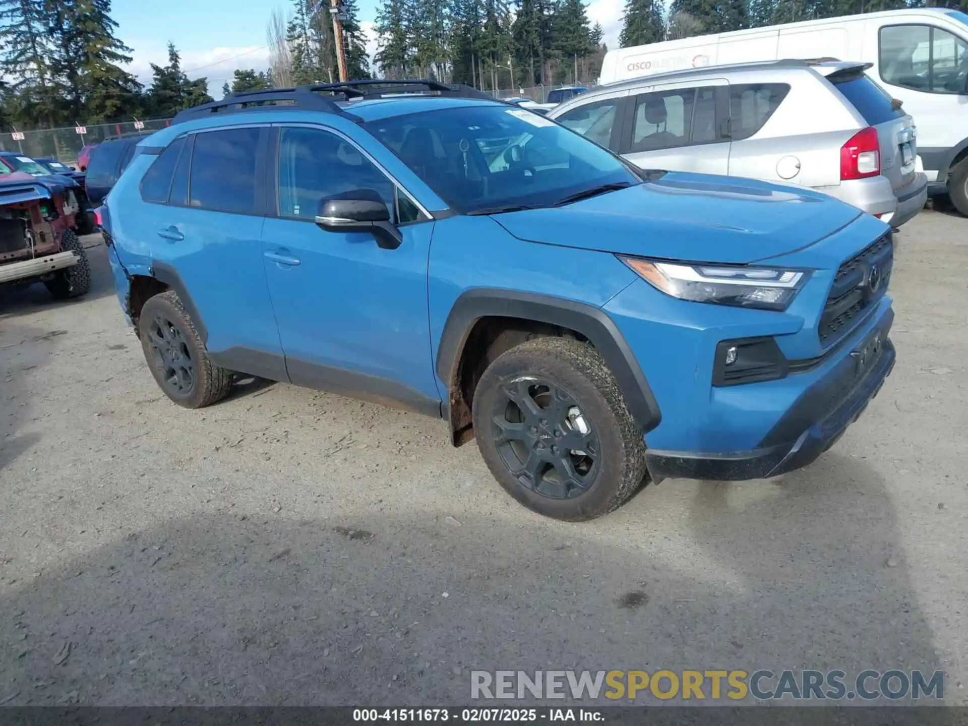 1 Photograph of a damaged car 2T3S1RFV2RW431509 TOYOTA RAV4 2024