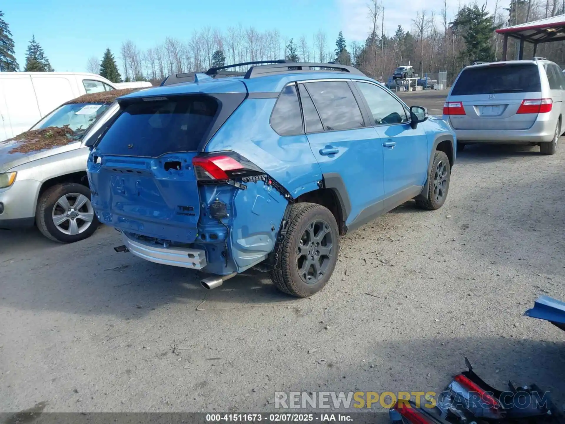 4 Photograph of a damaged car 2T3S1RFV2RW431509 TOYOTA RAV4 2024