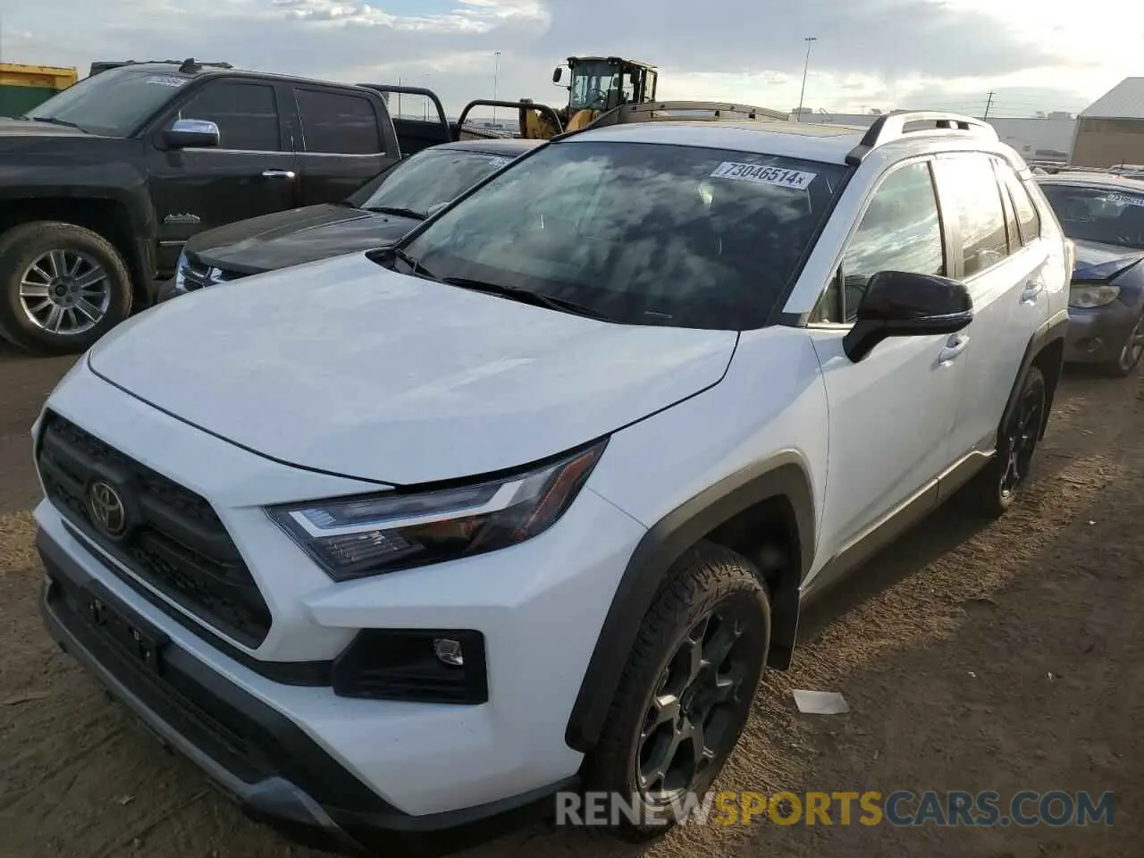 1 Photograph of a damaged car 2T3S1RFV6RW442156 TOYOTA RAV4 2024
