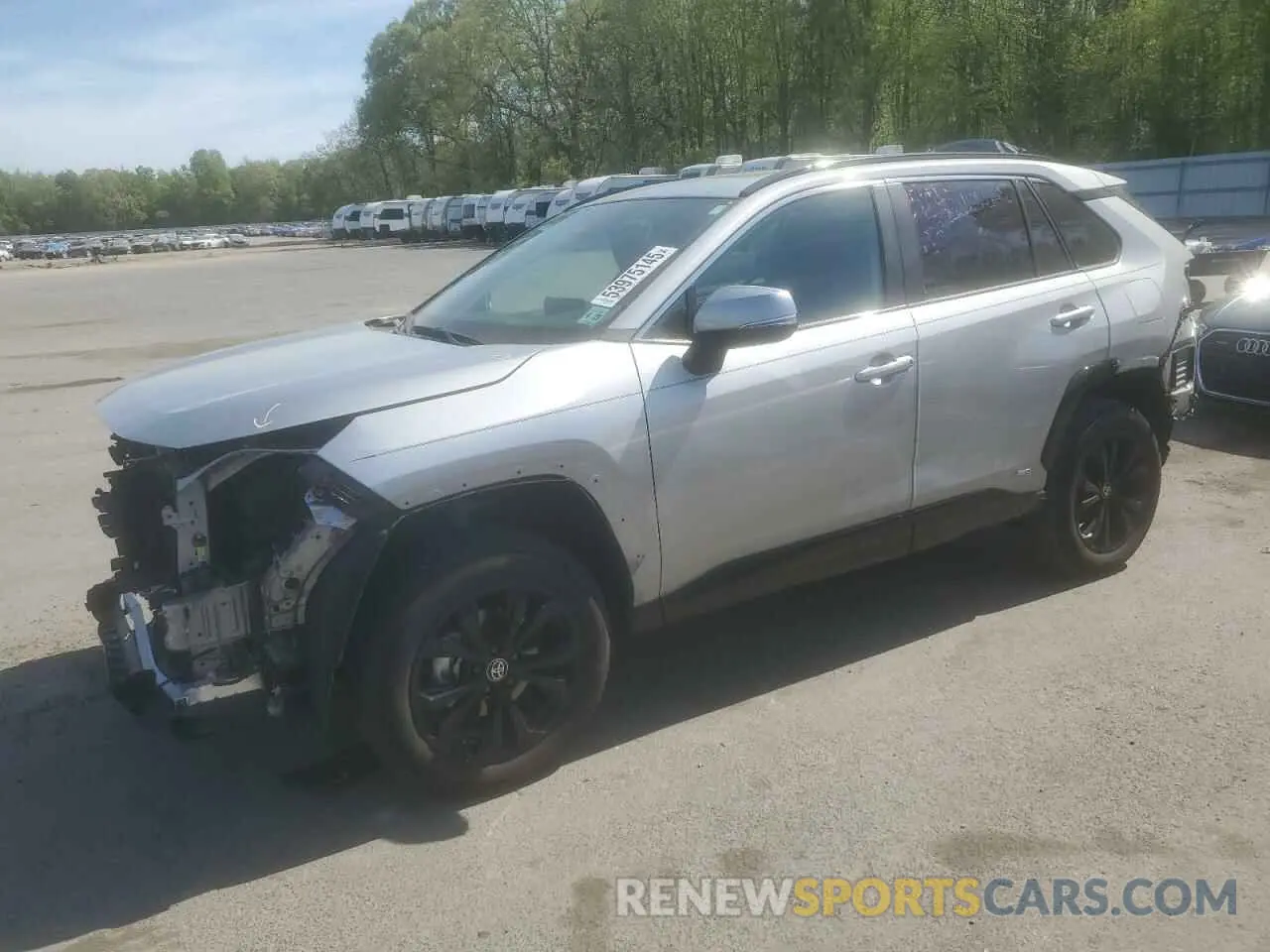 1 Photograph of a damaged car 2T3T6RFV1RW062664 TOYOTA RAV4 2024