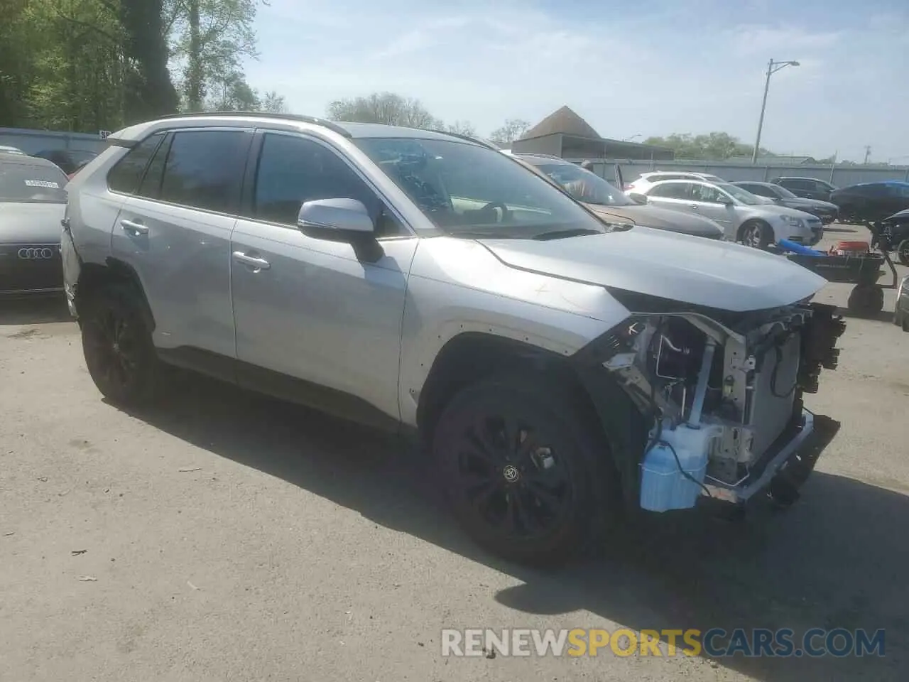 4 Photograph of a damaged car 2T3T6RFV1RW062664 TOYOTA RAV4 2024