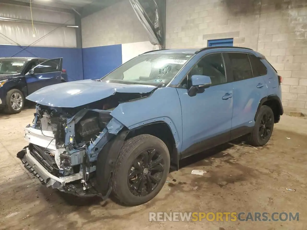 1 Photograph of a damaged car 2T3T6RFVXRW064008 TOYOTA RAV4 2024