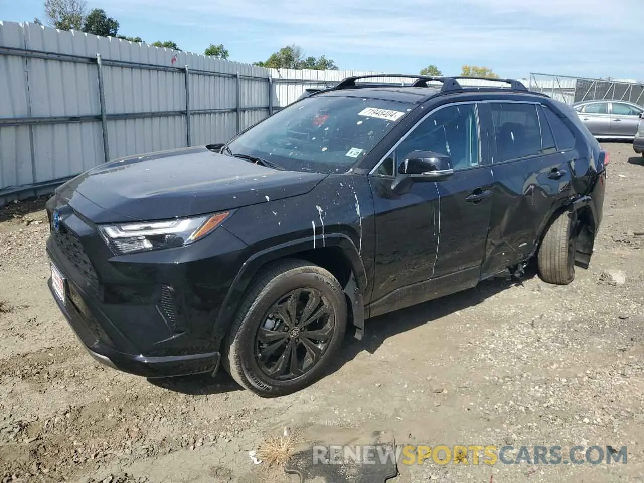1 Photograph of a damaged car 2T3T6RFVXRW074280 TOYOTA RAV4 2024