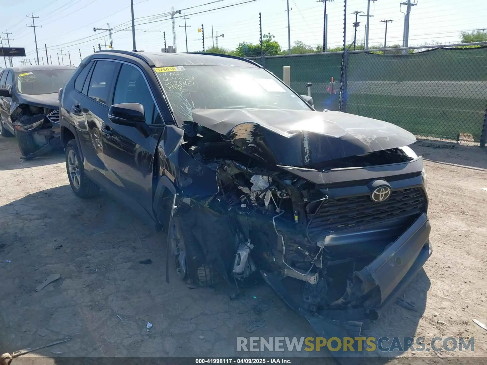 1 Photograph of a damaged car 2T3W1RFV0RC263842 TOYOTA RAV4 2024