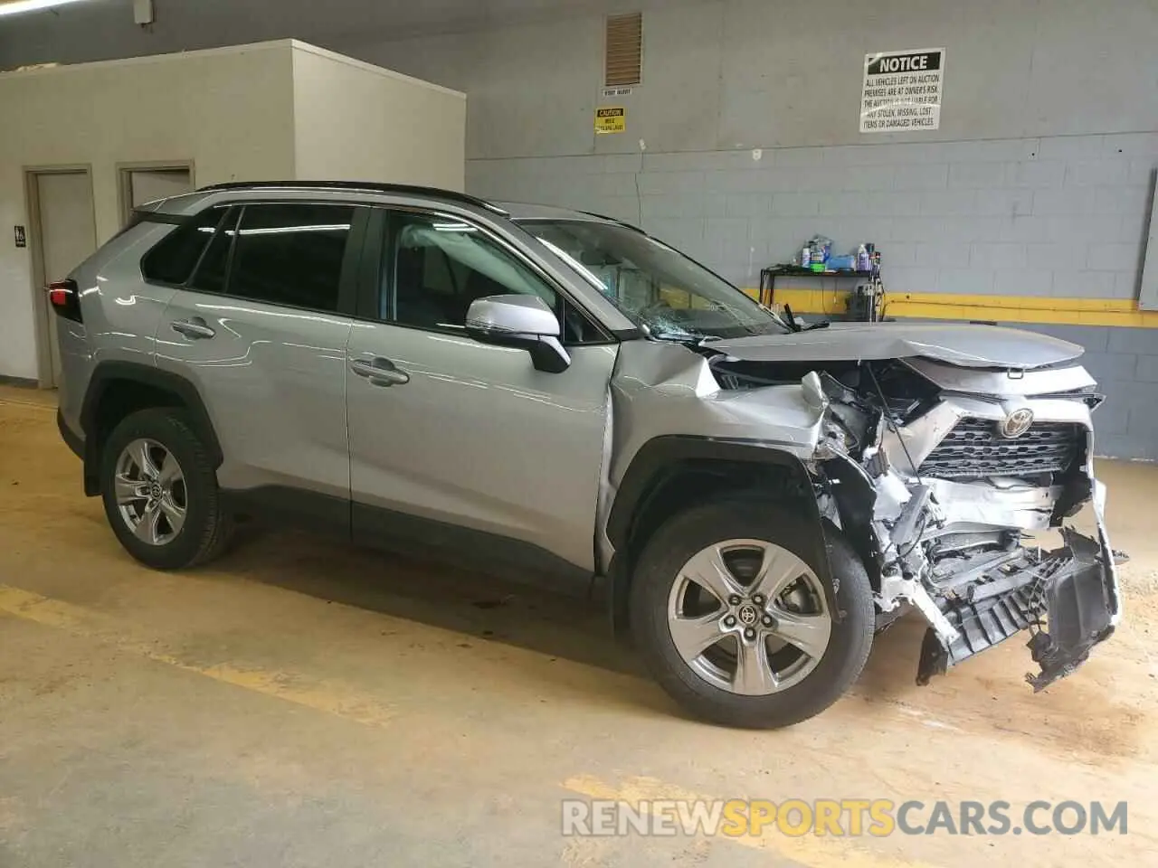4 Photograph of a damaged car 2T3W1RFV0RC273870 TOYOTA RAV4 2024