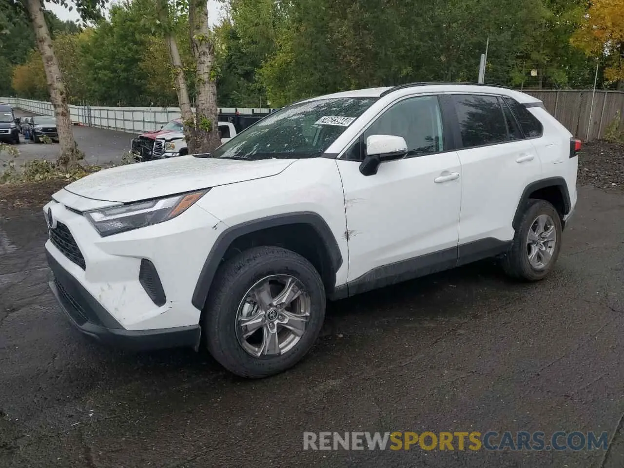 1 Photograph of a damaged car 2T3W1RFV0RW338876 TOYOTA RAV4 2024