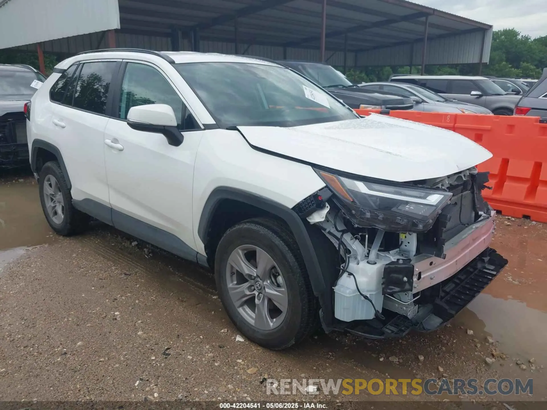 1 Photograph of a damaged car 2T3W1RFV0RW345472 TOYOTA RAV4 2024