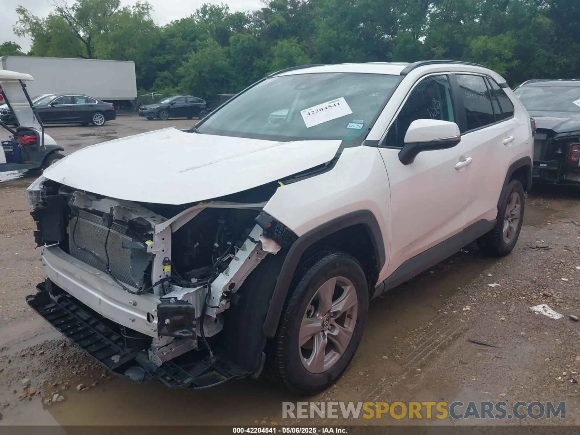 2 Photograph of a damaged car 2T3W1RFV0RW345472 TOYOTA RAV4 2024