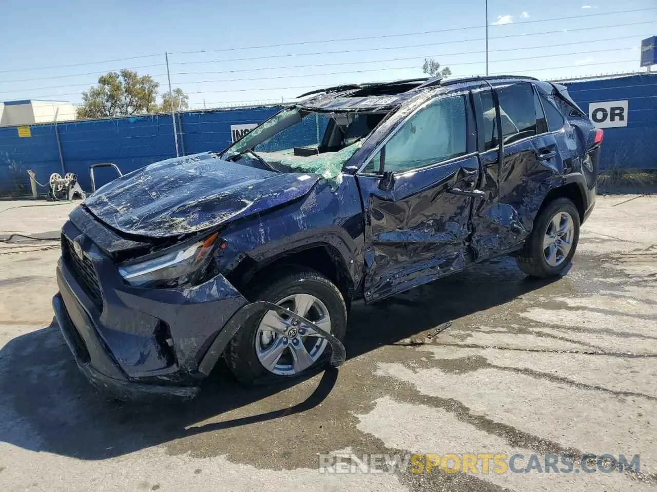 1 Photograph of a damaged car 2T3W1RFV0RW347853 TOYOTA RAV4 2024