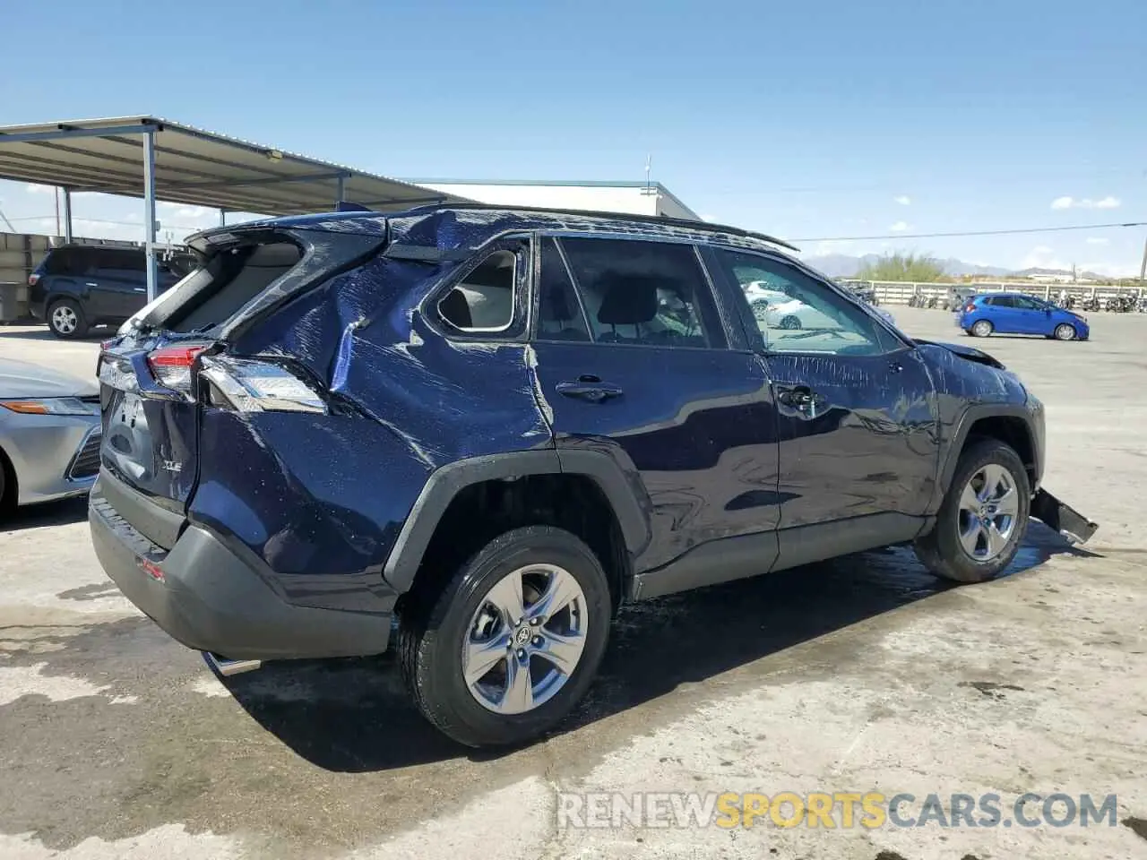 3 Photograph of a damaged car 2T3W1RFV0RW347853 TOYOTA RAV4 2024