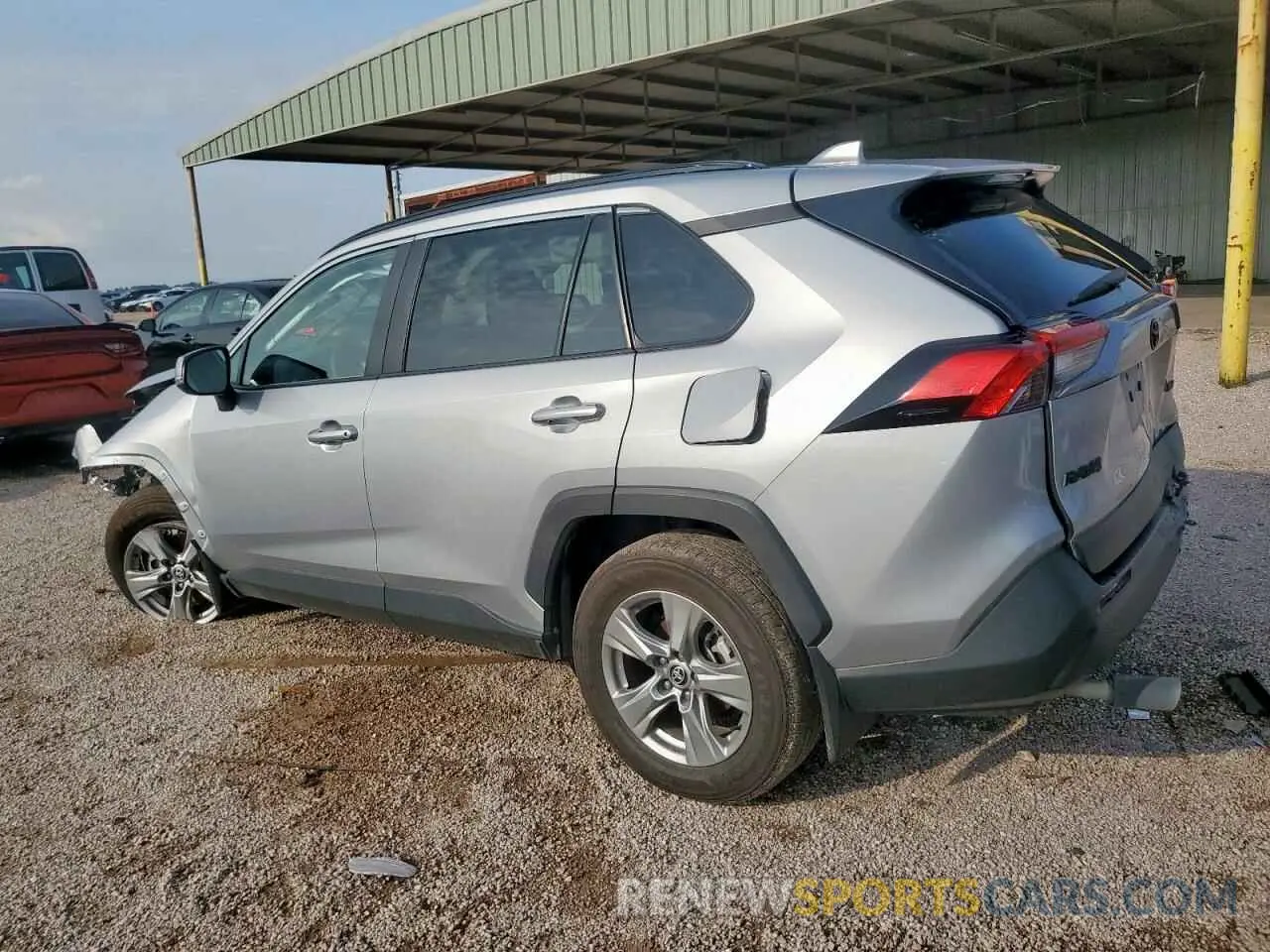 2 Photograph of a damaged car 2T3W1RFV0RW348713 TOYOTA RAV4 2024