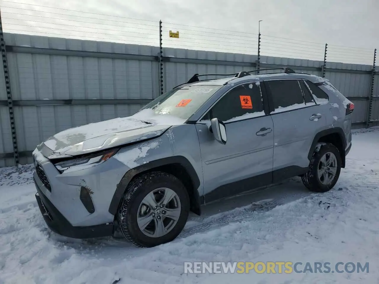 1 Photograph of a damaged car 2T3W1RFV0RW357041 TOYOTA RAV4 2024