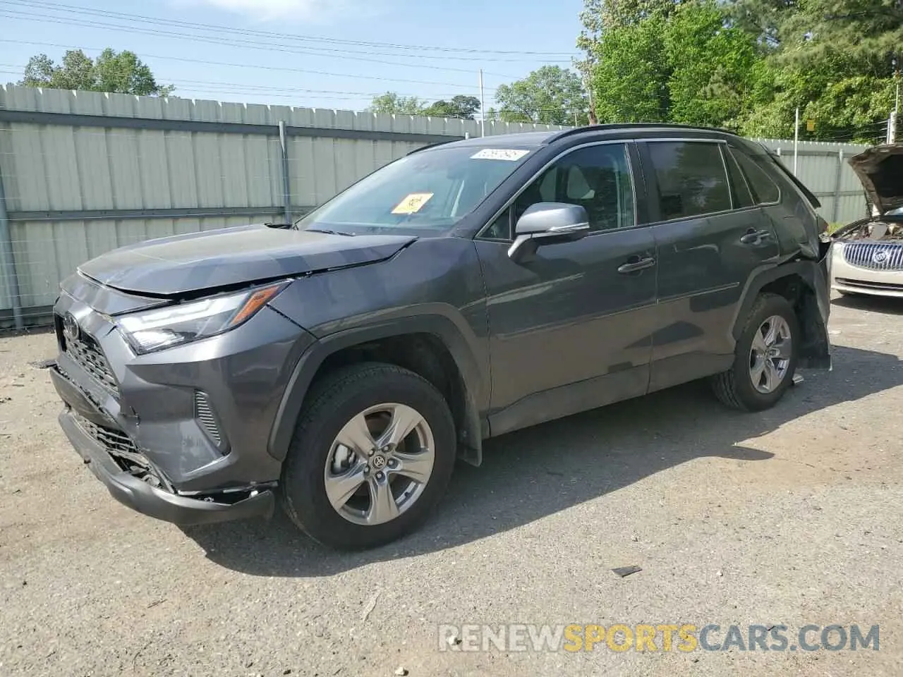 1 Photograph of a damaged car 2T3W1RFV0RW362207 TOYOTA RAV4 2024