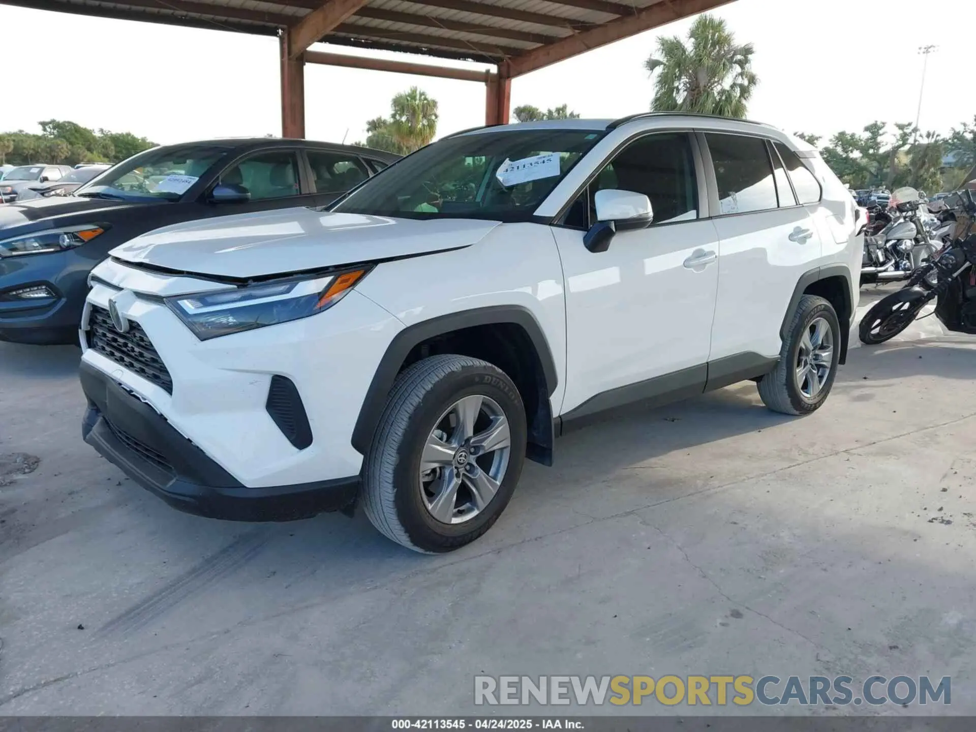 2 Photograph of a damaged car 2T3W1RFV1RC253885 TOYOTA RAV4 2024