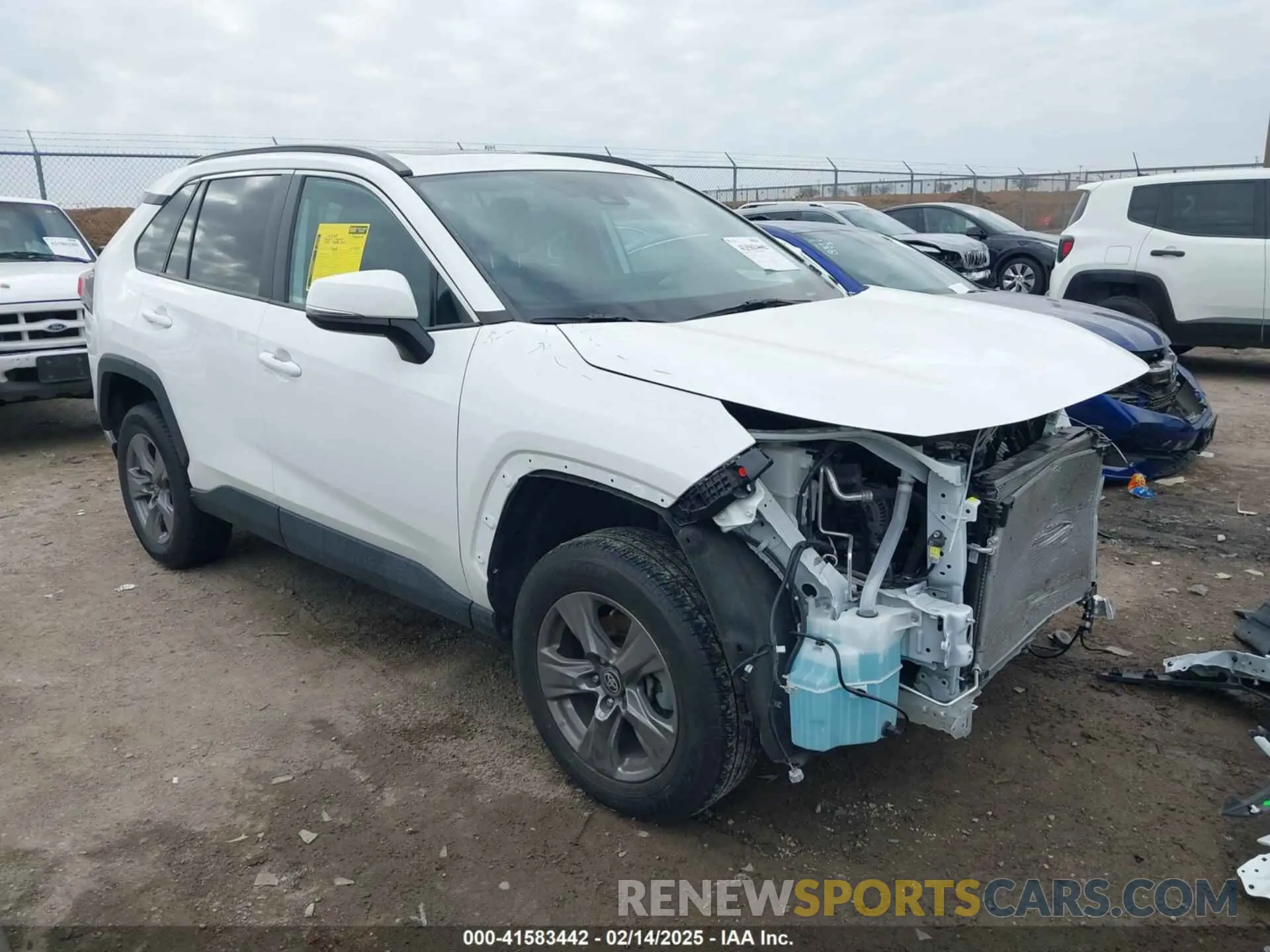 1 Photograph of a damaged car 2T3W1RFV1RC263820 TOYOTA RAV4 2024