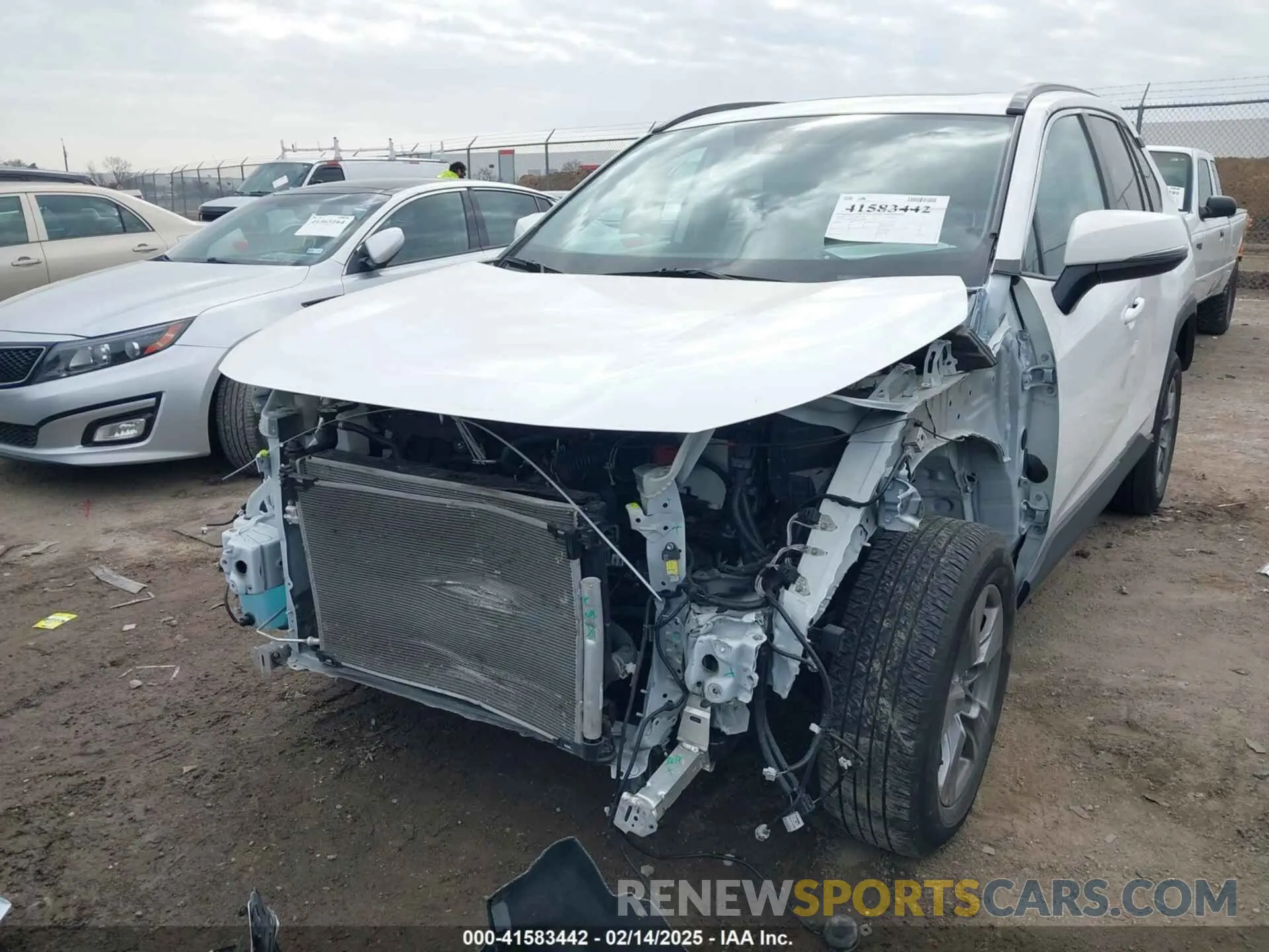 6 Photograph of a damaged car 2T3W1RFV1RC263820 TOYOTA RAV4 2024