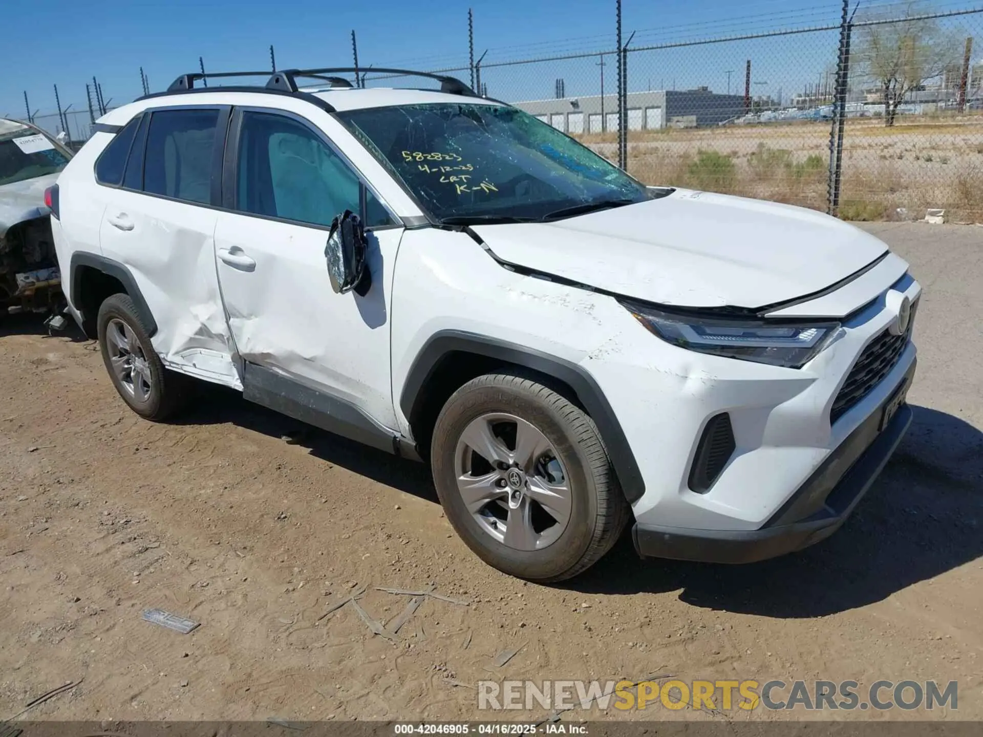 1 Photograph of a damaged car 2T3W1RFV1RC274316 TOYOTA RAV4 2024