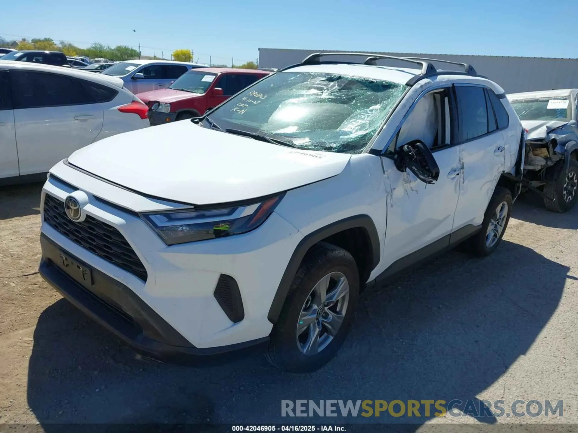 2 Photograph of a damaged car 2T3W1RFV1RC274316 TOYOTA RAV4 2024