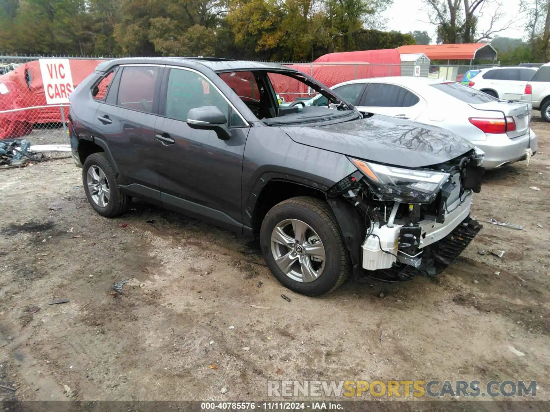 1 Photograph of a damaged car 2T3W1RFV1RW343505 TOYOTA RAV4 2024