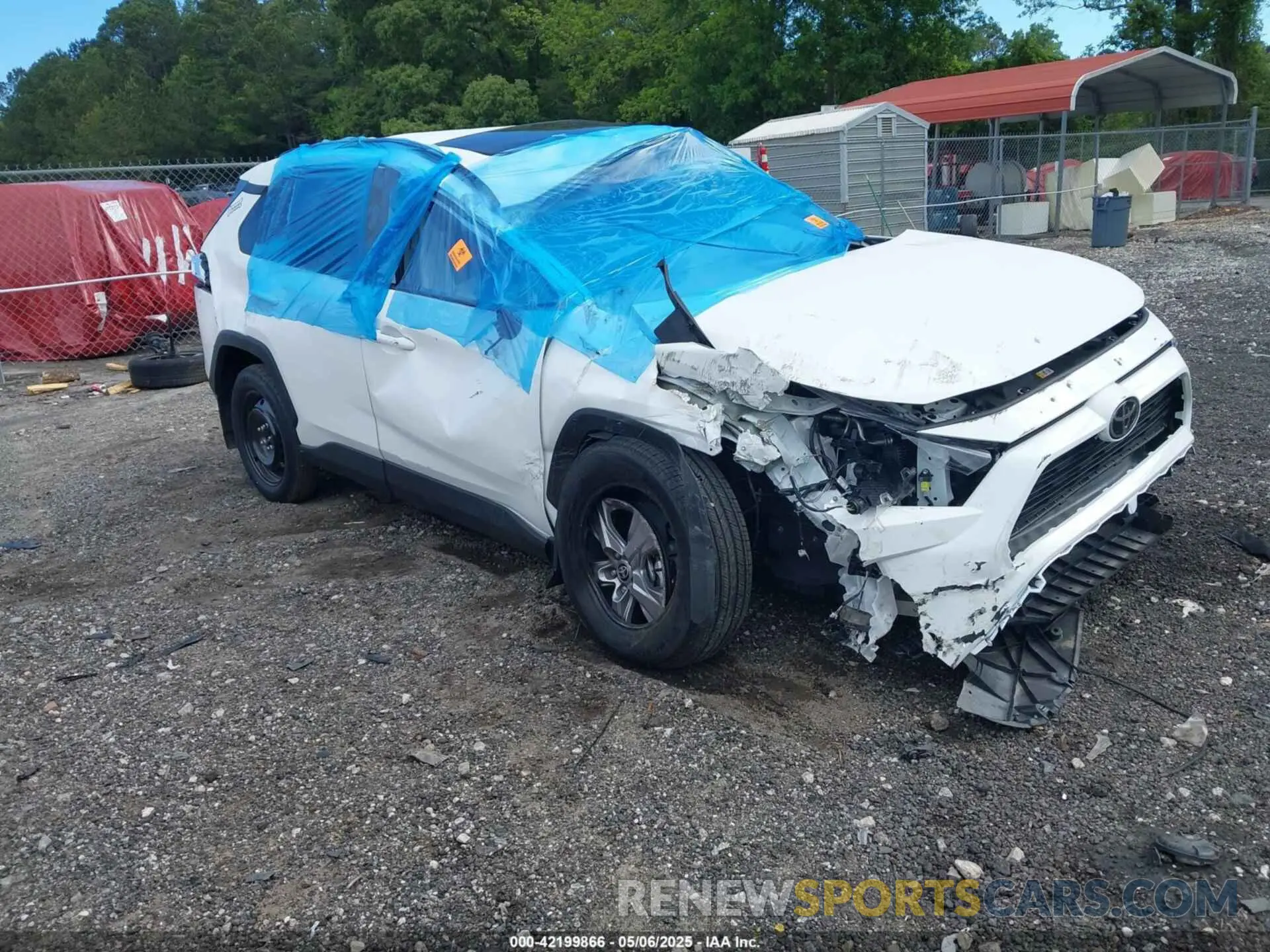 1 Photograph of a damaged car 2T3W1RFV1RW351958 TOYOTA RAV4 2024
