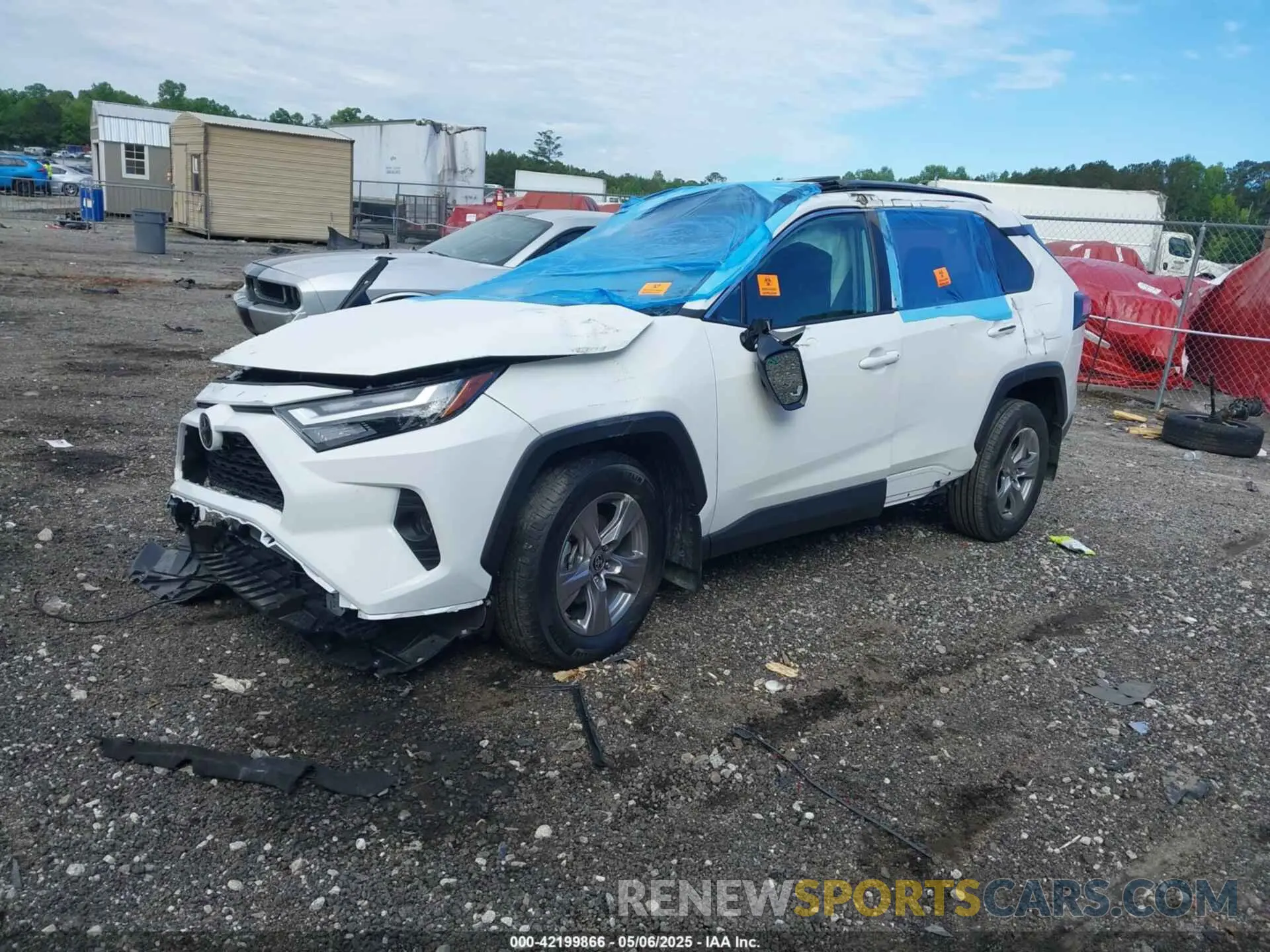 2 Photograph of a damaged car 2T3W1RFV1RW351958 TOYOTA RAV4 2024