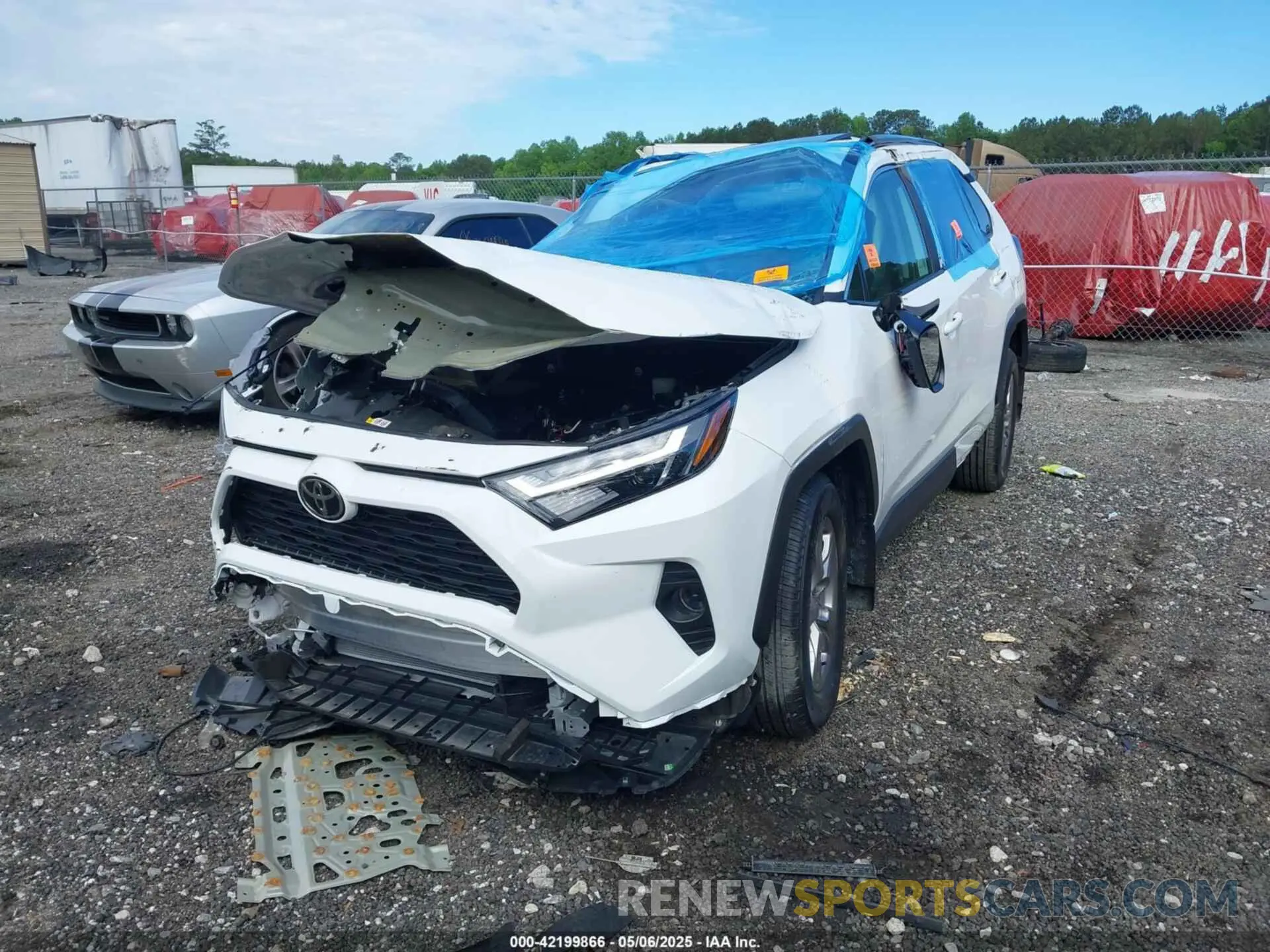 6 Photograph of a damaged car 2T3W1RFV1RW351958 TOYOTA RAV4 2024