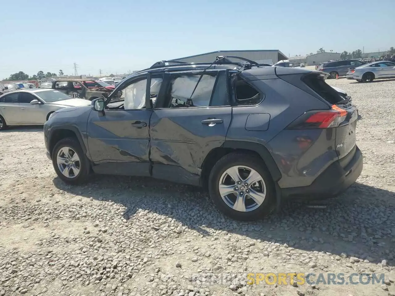 2 Photograph of a damaged car 2T3W1RFV2RC279167 TOYOTA RAV4 2024