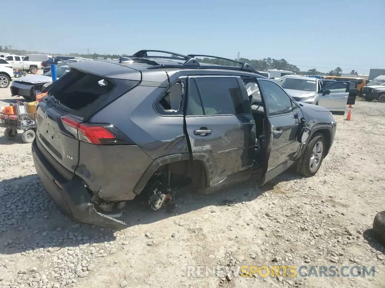 3 Photograph of a damaged car 2T3W1RFV2RC279167 TOYOTA RAV4 2024