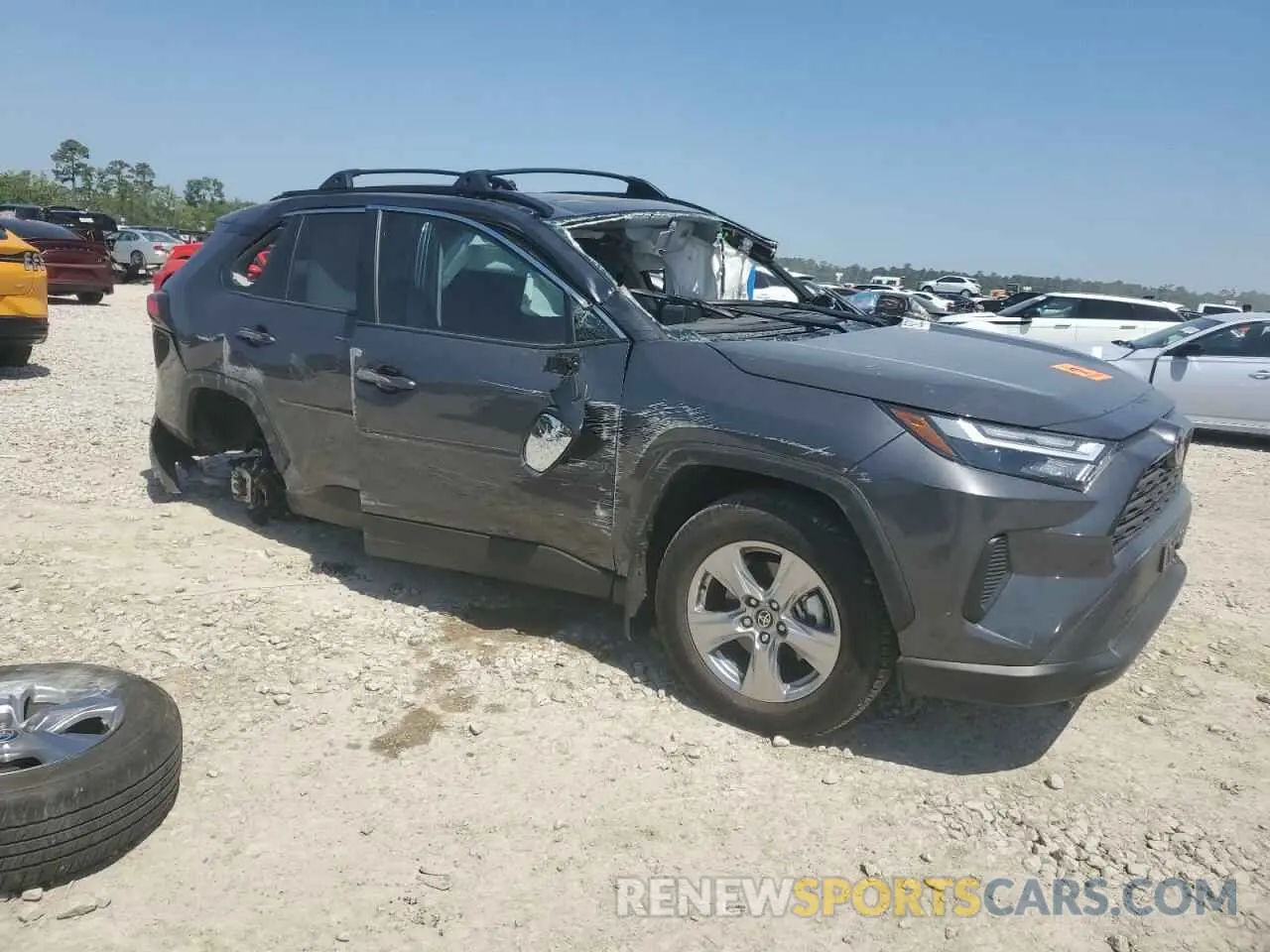 4 Photograph of a damaged car 2T3W1RFV2RC279167 TOYOTA RAV4 2024