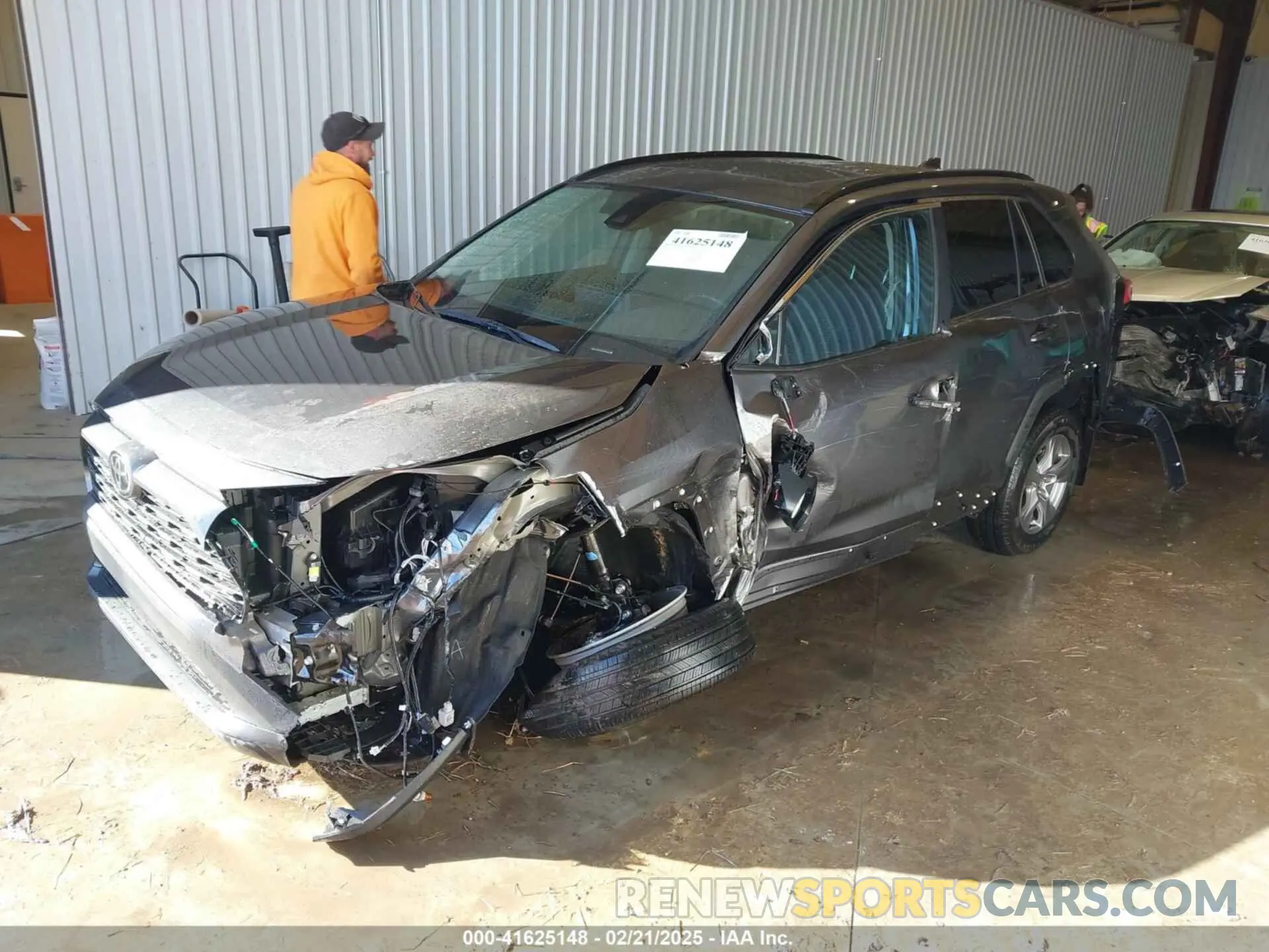 2 Photograph of a damaged car 2T3W1RFV2RC298558 TOYOTA RAV4 2024