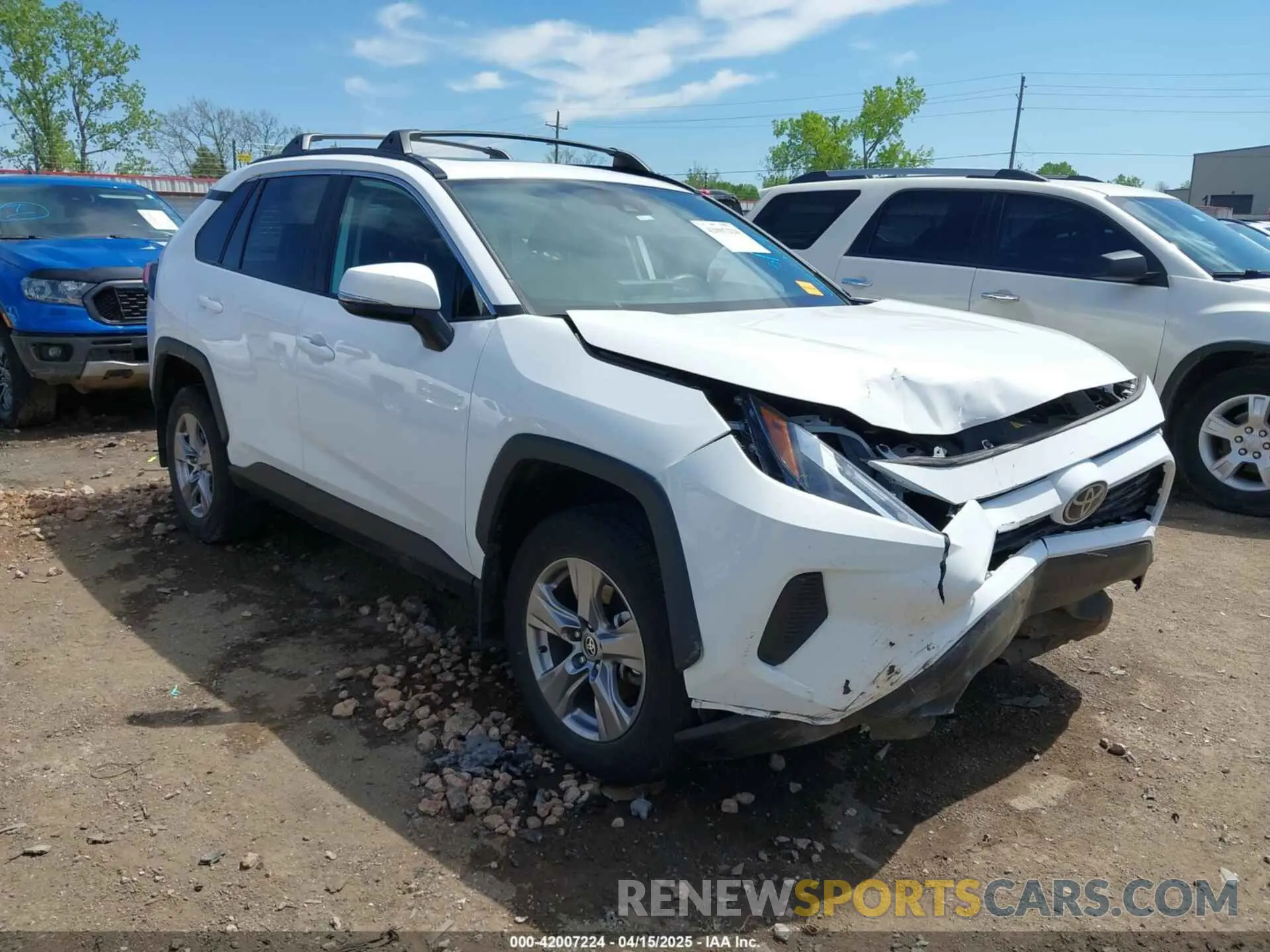 1 Photograph of a damaged car 2T3W1RFV2RW302140 TOYOTA RAV4 2024